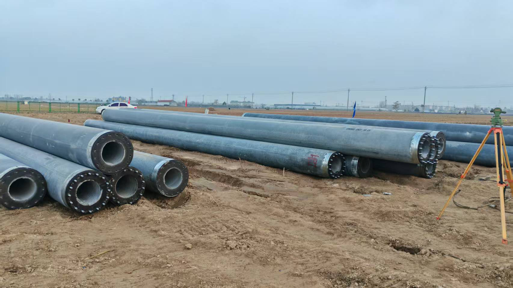 March 2025, we won the bid for concrete pipe pile procurement of CATL Jinxiang Wind Power Project in Jining.